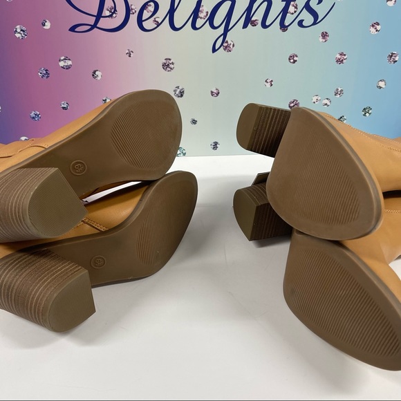 👢RIDING BOOTS TAN 4 SIZES - Picture 10 of 11